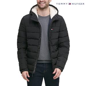 [타미힐피거] 패딩 셰르파 후드 점퍼 (KJO0904A-K)