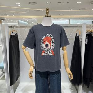 [밸리걸] 프린팅 포인트 티셔츠 822060