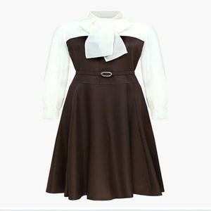 [린]MARIO베스파 배색 원피스 LCOPPI0100