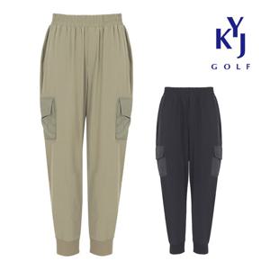 봄여름 골프웨어 올밴딩 스포티 여성 조거핏 카고팬츠 DPFLSL29