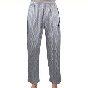 [비비안] EZ2940P 기하학 플라워 실켓면 남성 잠옷바지