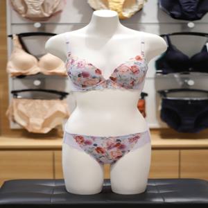 [보디가드] 플라워 연바이올렛 브라 햄팬티 셋트 BGWBA201 BGWPA201