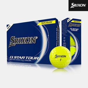 [던롭스포츠코리아정품]스릭슨 Q-STAR 투어 5 골프볼[남여공용][옐로우][3피스 12알]