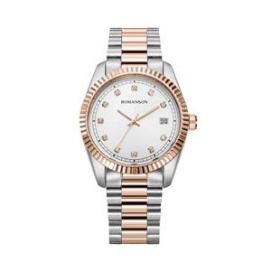 [마션틴트(잡화)][로만손] 본사 정품 로만체 코인베젤 남성 메탈시계 RWTMMM5BS528CRSI0