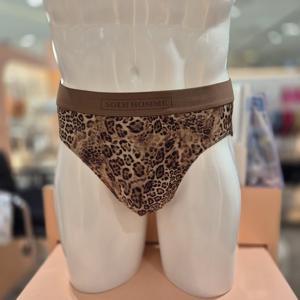 [솔브] 모카 레오파드 나염 남성 삼각팬티 SMPD583