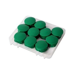 마그피아 초강력 칼라원형자석홀더 특대 녹색 MFMH-38-20/(38mm 20개입) 갑(1개입)