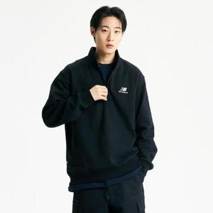 [뉴발란스 맨투맨] 기모 반집업 맨투맨 NBNCD42933-19