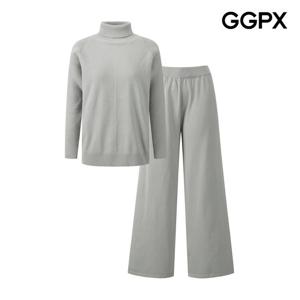 GGPX  터틀넥 니트 베이직 투피스 (GPAST015F)