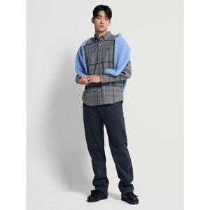 [빈폴멘] 기모 코튼 도비 레귤러 팬츠 - 네이비 (BC4X21O27R)