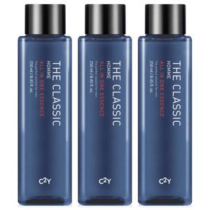 [All In One] 더 클래식 옴므 올인원 에센스 250ml 3개 / 남성 대용량 스킨 로션 주름+미백