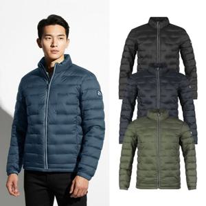 김영주골프 KYJ 남성 야광 반사 지퍼 웰론 경량 패딩 점퍼 GNWMJP82