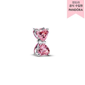 [판도라(주얼리)][백화점 보증서 제공] 핑크 보우 참 794253C01