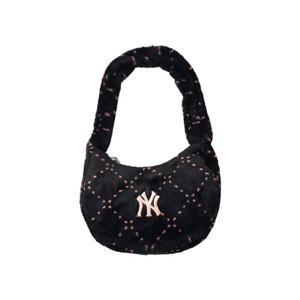 MLB 공용 다이아 모노그램 퍼 호보백 3ABQM0836-50BKS