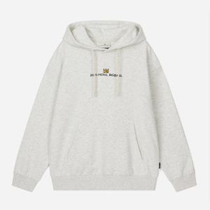 [클라이드]유니 CROWN 백 프린팅 후드 FPDTS482U