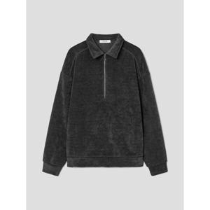 (265Y41AY44) [에잇세컨즈] 니트라이크 하프집업 스웨트 셔츠  애쉬