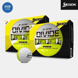 [스릭슨]2더즌 24알던롭코리아  스릭슨 Z스타9 디바이드 골프볼