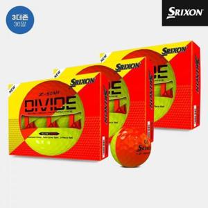 [스릭슨]3더즌 36알던롭코리아  스릭슨 Z스타9 디바이드 골프볼