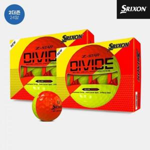[스릭슨]2더즌 24알던롭코리아  스릭슨 Z스타9 디바이드 골프볼