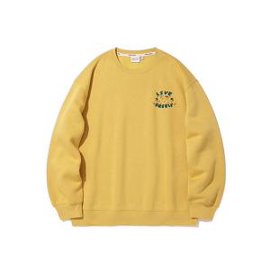 인터크루 남성 크루케릭터맨투맨 ITZ4TM31AMD (머스타드)