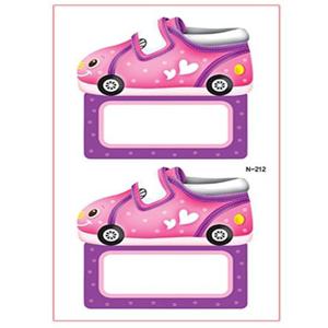 데코 조인컴퍼니 신발이름표스티커 시리즈2 4종택1 인테리어