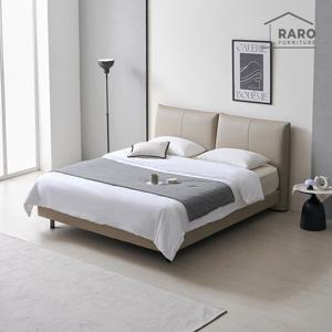 라로퍼니처 브리튼 1800 가죽 호텔식 라지킹 침대 LK 독립 매트리스 포함