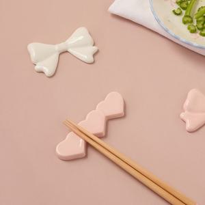 [모던하우스] 러브소르베 트리플하트 수저받침 핑크