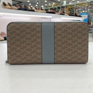 [에스콰이아]여성 체크 패턴 장지갑 ECEFRP883BL HSDT2A GN