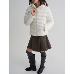 (356138SM10) [에잇세컨즈] 후드 웰론 경량 패딩  아이보리