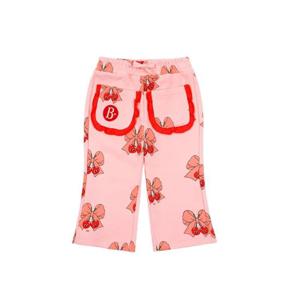 [베베드피노]올 오버 리본 체리 베이비 프릴 포켓 팬츠 BP43PD239_PK