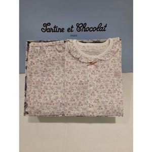 쇼콜라 보라꽃내의 (TNPRXS549W)여름여아실내복출산백일돌선물