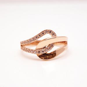 오팔하우스 14k 웨이브 큐빅 반지 OPDLR1785