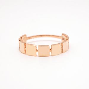 오팔하우스 14k 민자 스퀘어 밴드 반지 OPDLR1759