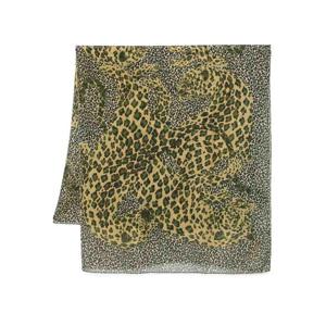 [SAINT LAURENT] 라프리마 남성 스카프 숄 Grand Carre 레오파드 135X135 8472203Y0353388 애니멀 프린트 /8