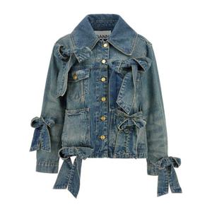 가니 라이트 리지드 스톤워시 데님 재킷 A1010057 567