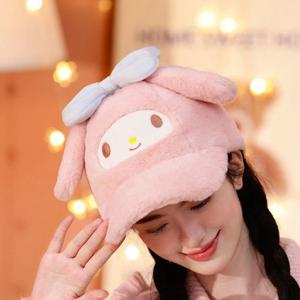 산리오 입체모자 마이멜로디 1P 겨울 성인 털모자