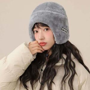 남여공용 겨울 차가운 바람 러블리무드 귀달이 웜모자