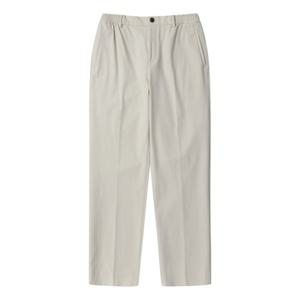 [커스텀멜로우]아이보리 테이퍼드 핏 코튼 팬츠 CWPAS25111IVX
