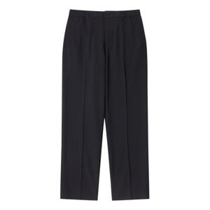 [커스텀멜로우]블랙 테이퍼드 핏 밴딩 팬츠 CWPAM25311BKX