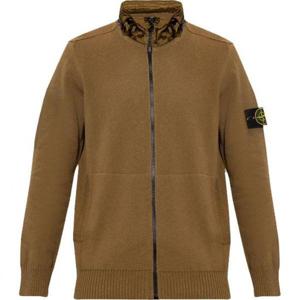 STONE ISLAND 스톤아일랜드 546D3 Raw Cotton Cardigan Knit (7815546D3 V0098) (배지 풀집업 나일