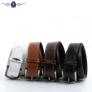 [제임스마틴] 로고장식 모노톤 소가죽 벨트 (JMBT14F-08)