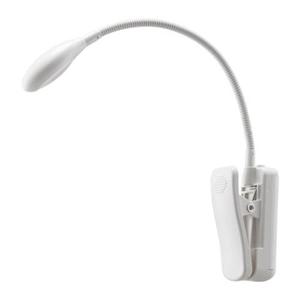 이케아 에바레드 건전지형집게스폿조명 화이트