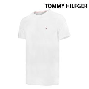 타미힐피거 반팔티셔츠 코어 플래그 남성 화이트 09T3139-100