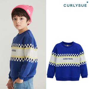 [컬리수] 체커보드 자카드맨투맨 C211TSG59P