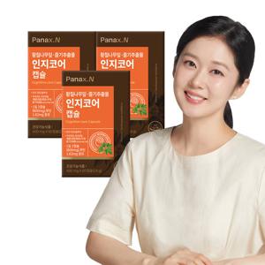 두뇌 건강 인지코어 캡슐 3박스(3개월분) 황칠나무잎 줄기추출물