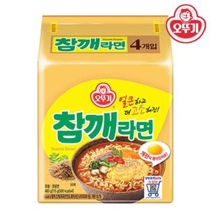 오뚜기 참깨라면 115g x 4봉