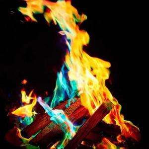 쿨샵 오로라 불멍연출가루 감성캠핑 오로라가루 1개