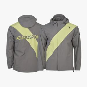 [스파이더] 공용 유로스포츠 워터프루프 후드 윈드브레이커 SPIFCNJK221UGRY