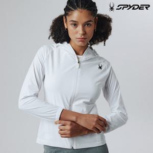 [스파이더] 여성 에센셜 라이트 윈드브레이커 SPIFCNJK171WWHT