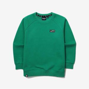 [휠라키즈] 에센셜 라운드 맨투맨 (FK2POG1101X_GRN)