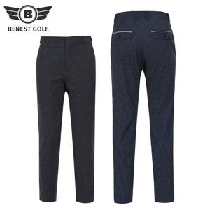 베네스트 시원한느낌 허리밴딩 스판 남성 골프바지 KL4018